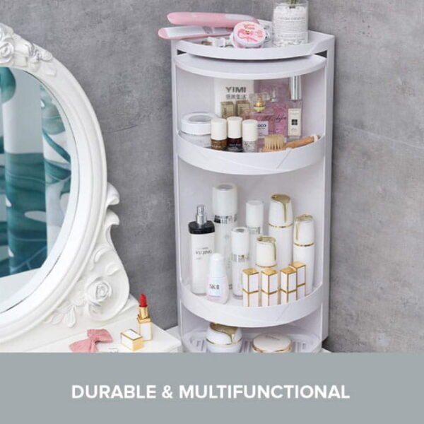 SB 360° Rotating Corner Shelf–Multi-Functional Wall-Mounted Rack