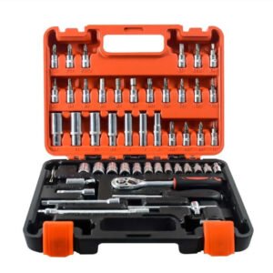 Professional 53 pcs Repair Car Tools Box ( 2 Year Replacement Guarantee)