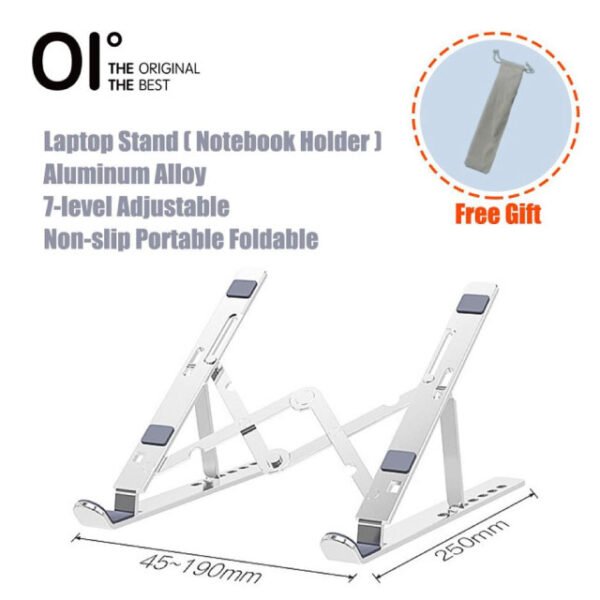 Laptop Stand Aluminum Alloy Adjustable Multi-angle Laptop Stand - Image 2