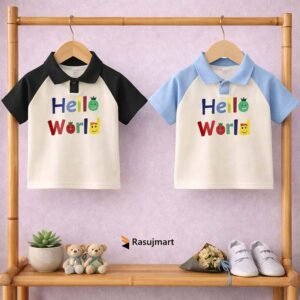 কিডস প্রিমিয়াম স্টাইলিশ পোলো শার্ট - ২ (দুই) পিসের কম্বো